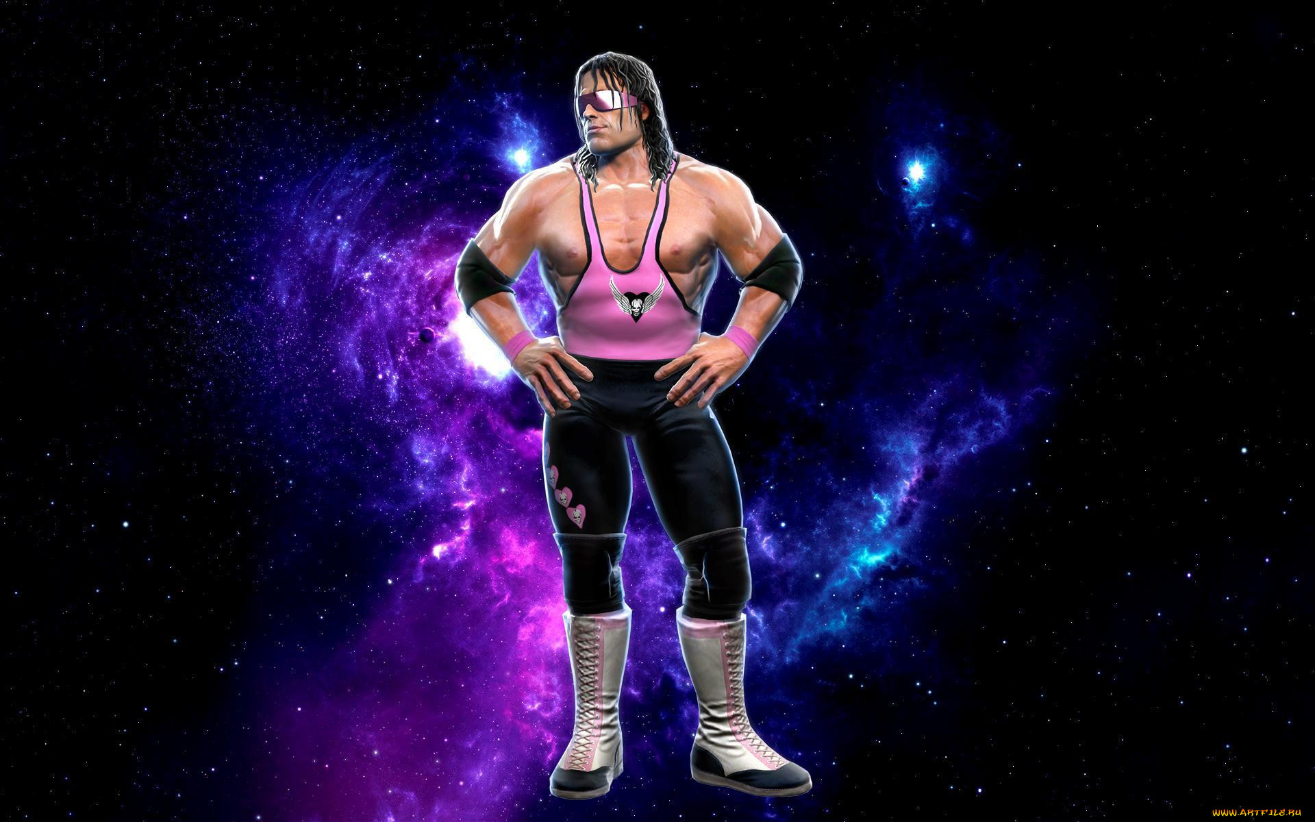 , 3d, , wwe, bret, hart